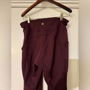 Lululemon Wundertrain Leggings with Pockets. Size 12